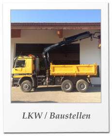 LKW / Baustellen